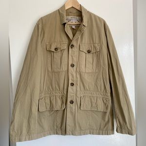 Banana Republic Men's Vintage 100% Cotton Safari & Travel Jacket L